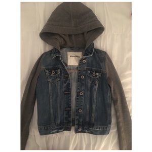Sweatshirt jean jacket! Great condition